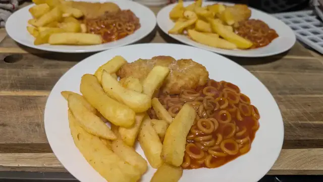 Crispy Chicken And Chips