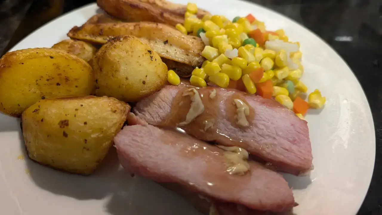 Roast Gammon Sunday Dinner