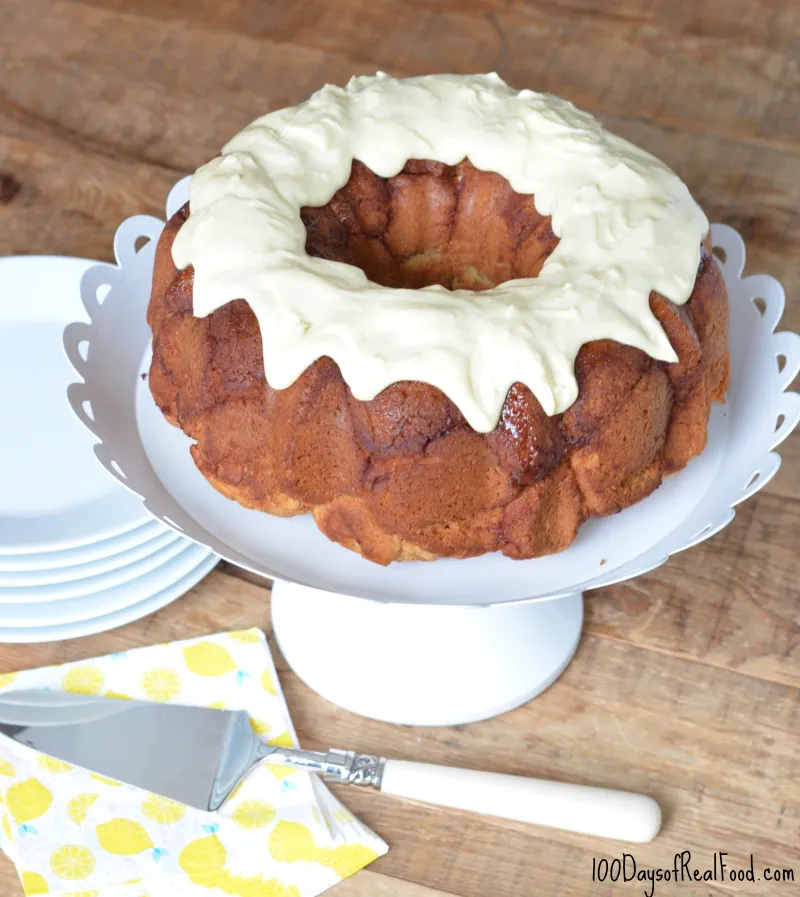 Whole-Wheat Monkey Bread (with a Cream Cheese Glaze)