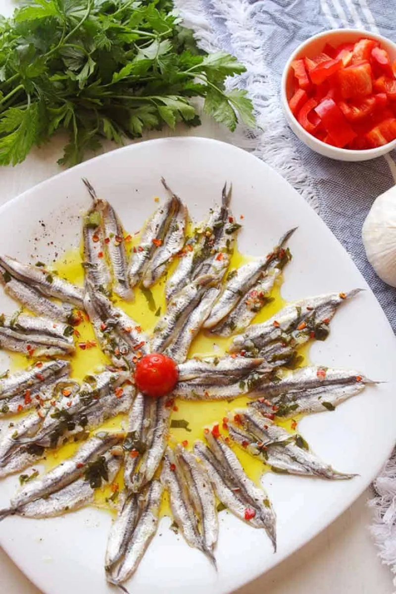 Mediterranean Fresh Cured Anchovies