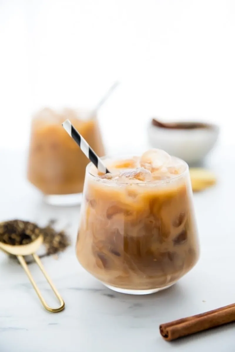 Iced Dirty Chai (Vegan, Paleo, Sugar Free)
