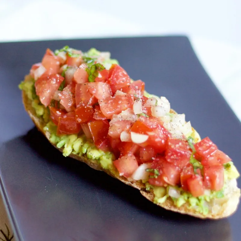 Millionaire's Bruschetta Avocado Toast