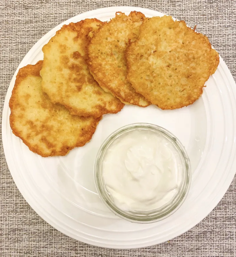 Ukrainian Potato Pancakes, Recipe for draniki