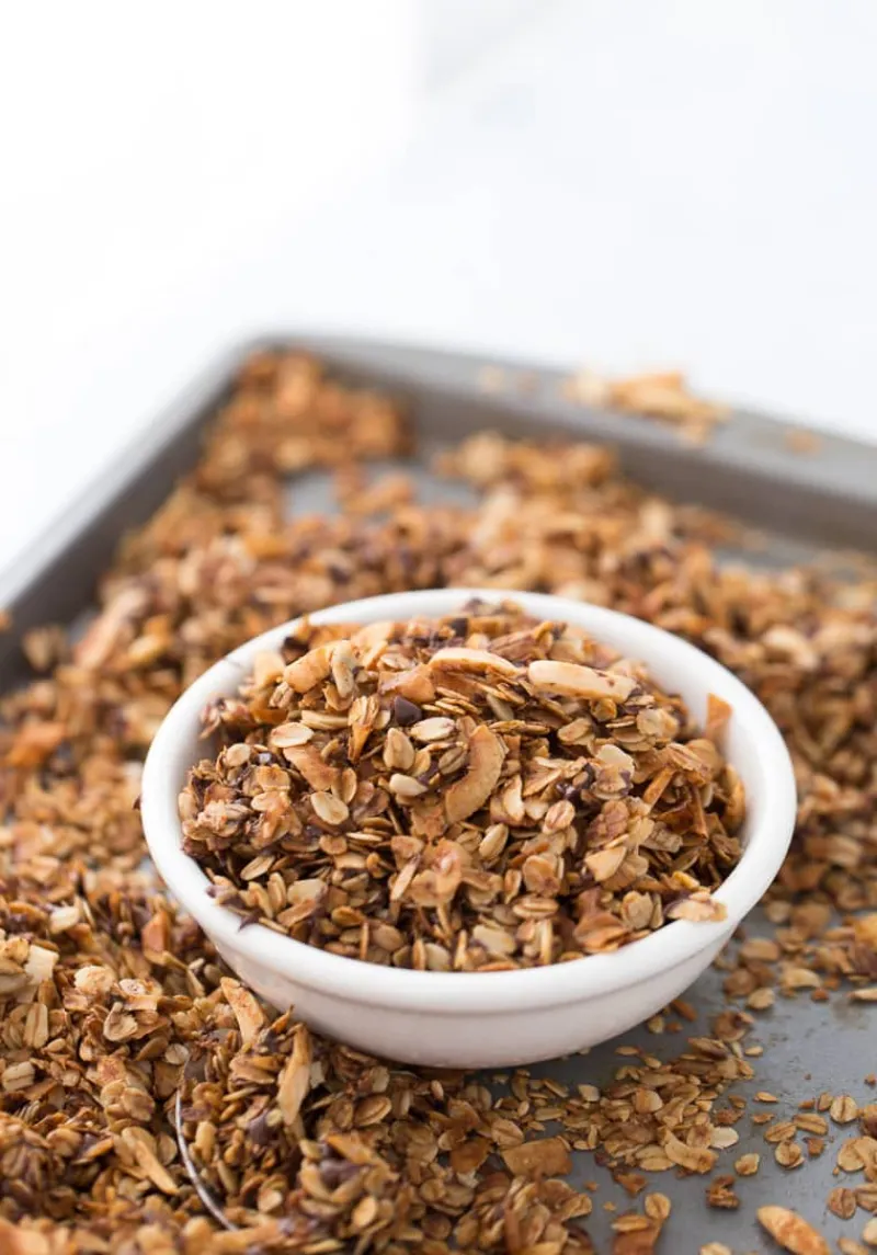 Coconut Chocolate Chip Granola