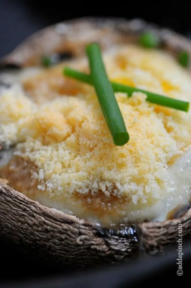 Parmesan Mushroom Baked Eggs Recipe