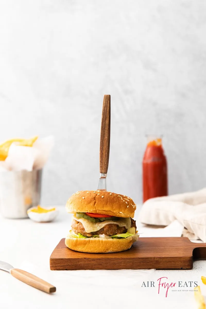 Air Fryer Turkey Burgers