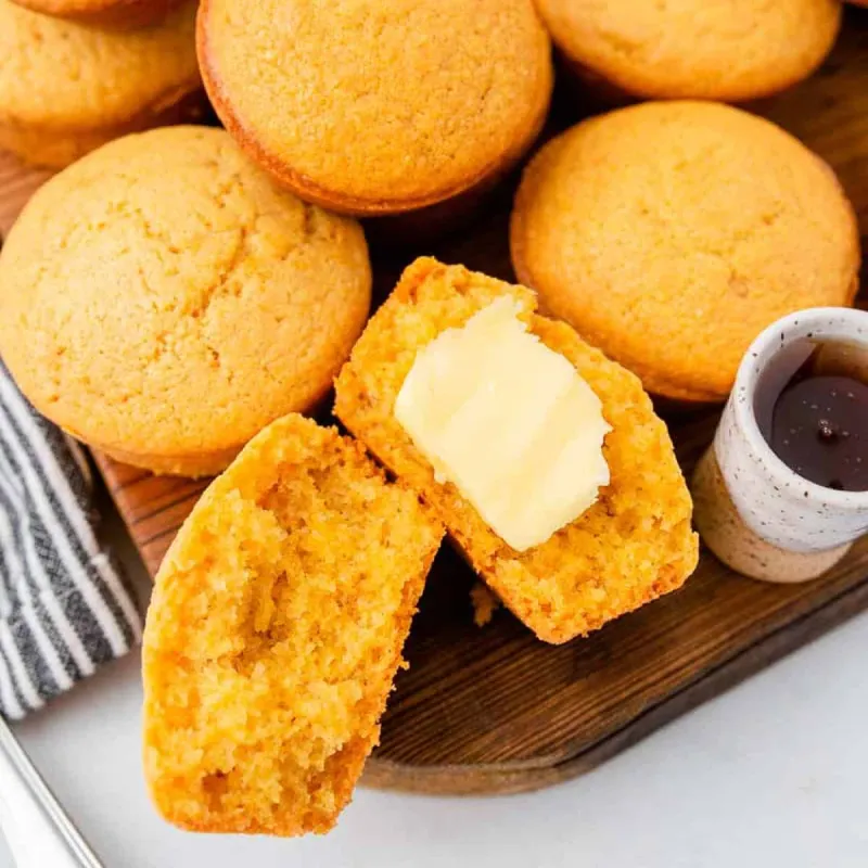 Mini Cornbread Muffins From Scratch