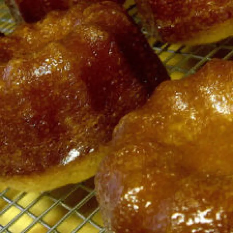 Mini Rum Bundt Cakes