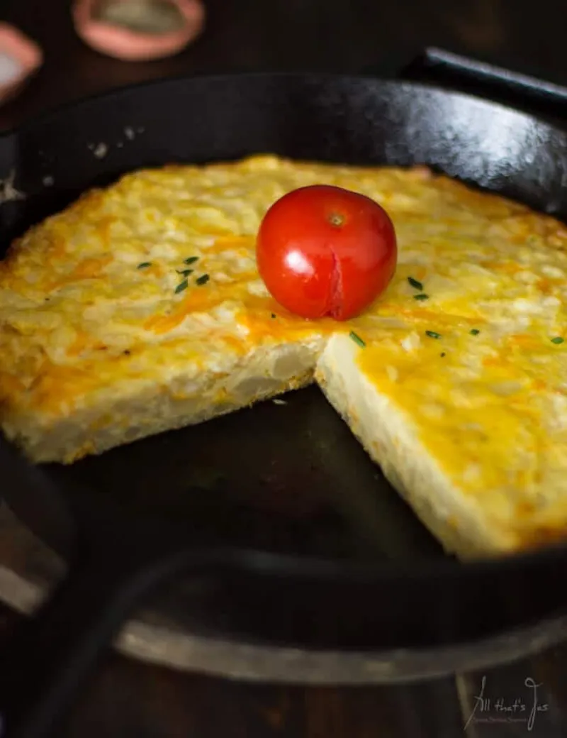 Easy Cauliflower Frittata
