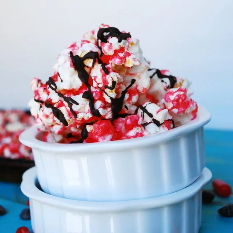 Allergy-friendly Cinnamon Chocolate Popcorn (Gluten, dairy, egg, soy, peanut & tree nut free; top-8-free; vegan)