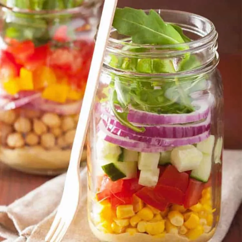 Mason Jar Salad