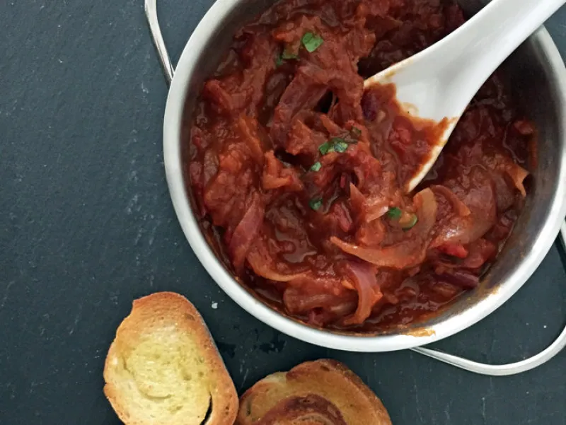 Red Onion Tomato Jam