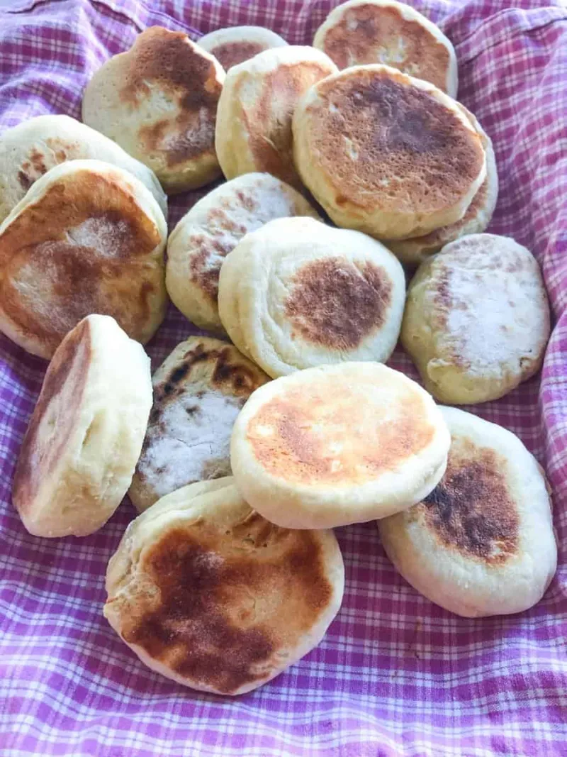 Overnight English Muffins