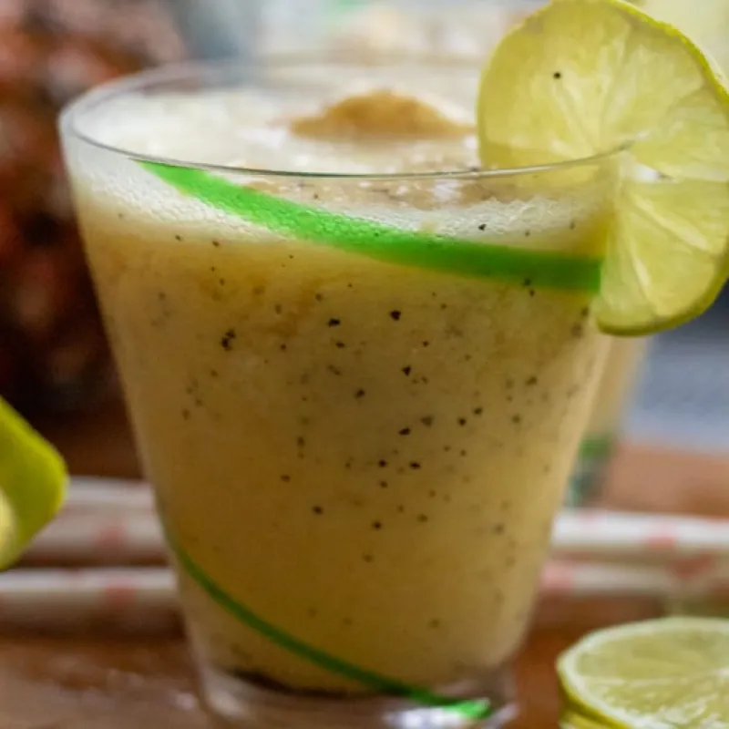 Frozen Pineapple Mocktail