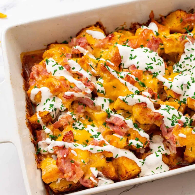 Buffalo Chicken Casserole