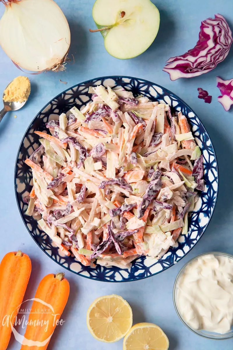 Creamy Coleslaw without Mayo Recipe