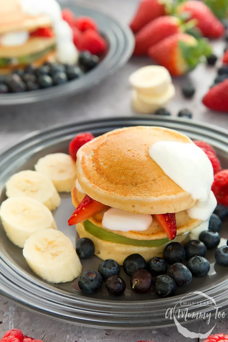 Fruity Pancake Stack Recipe