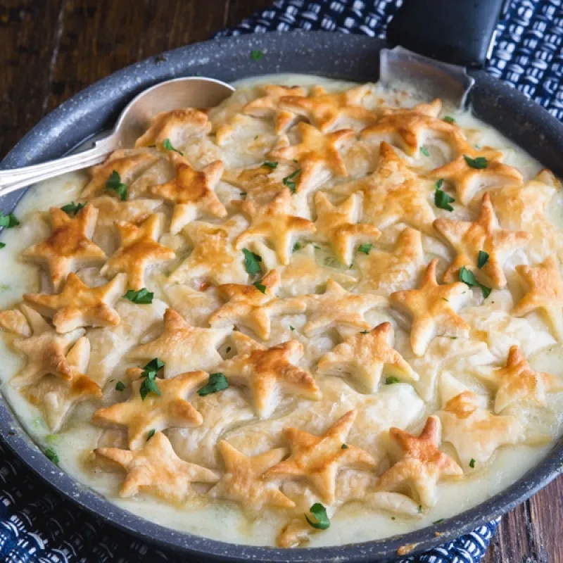 Left-over Turkey Pot Pie