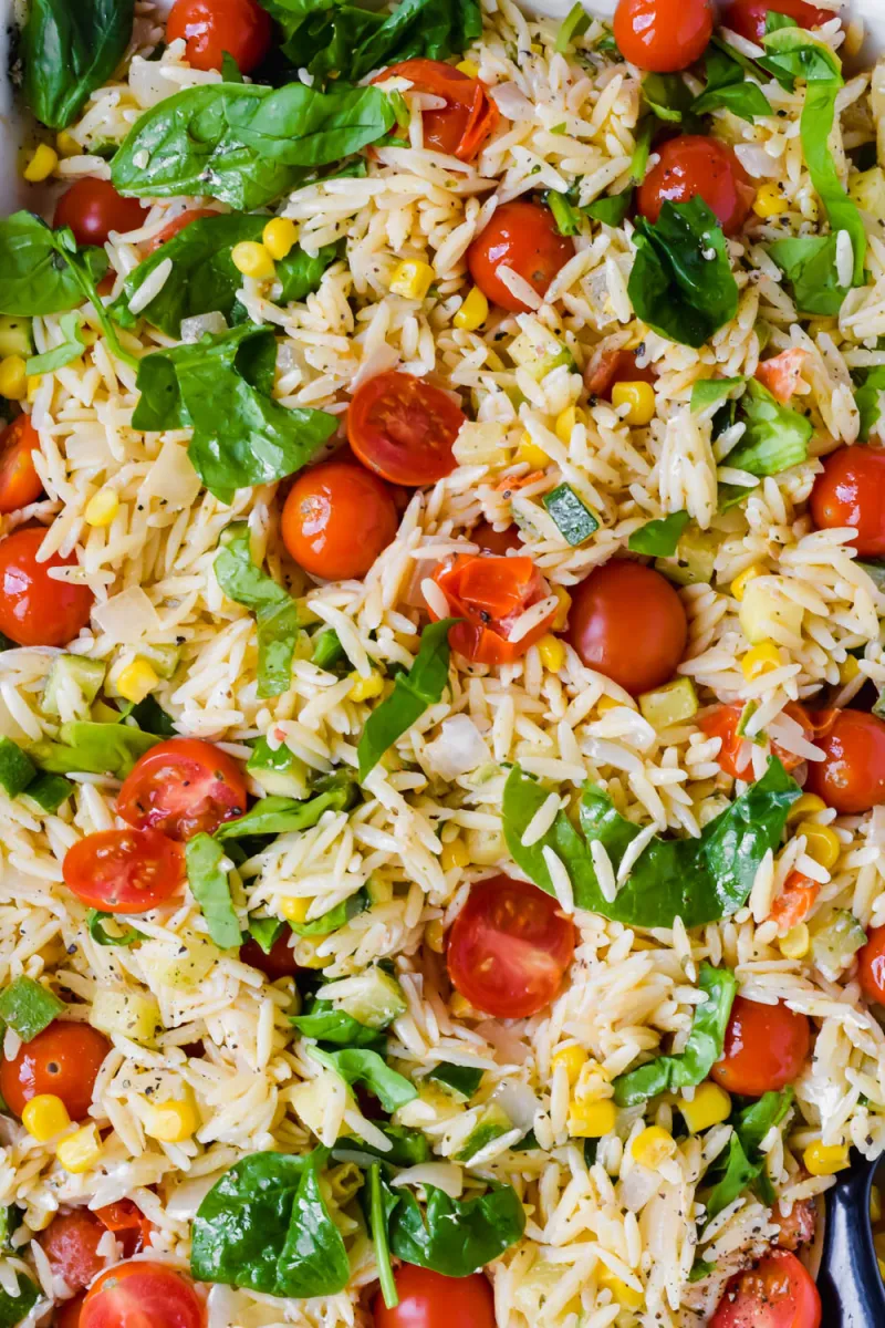 Summer Orzo Salad