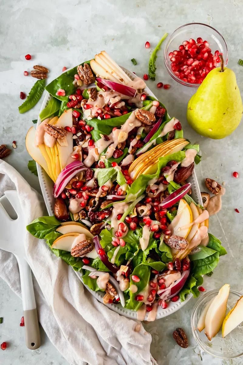 Pear and Pecan Salad
