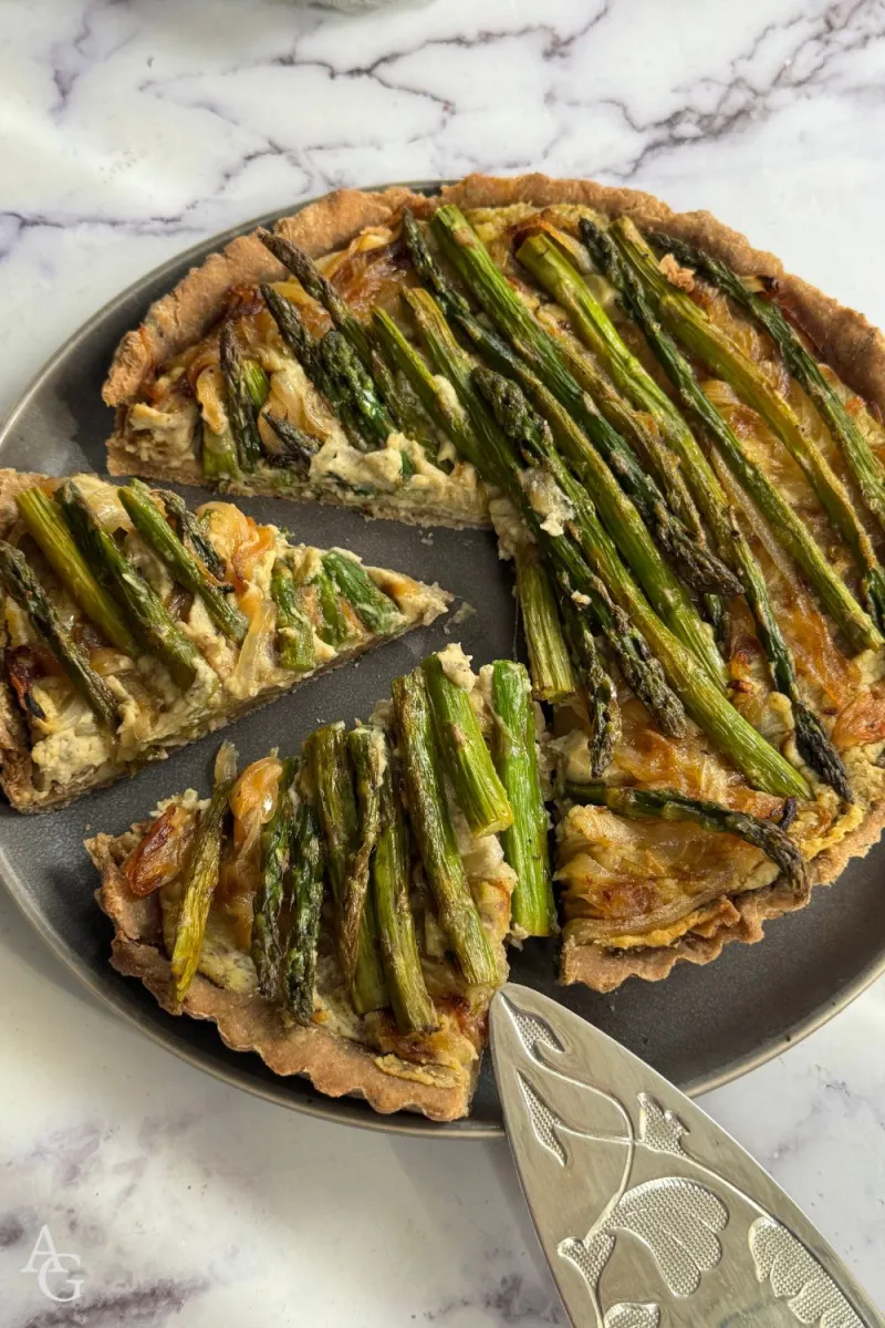 Vegan Asparagus Tart