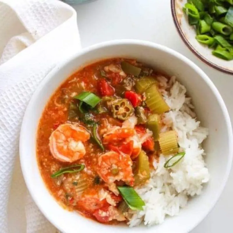 Fast Seafood Gumbo