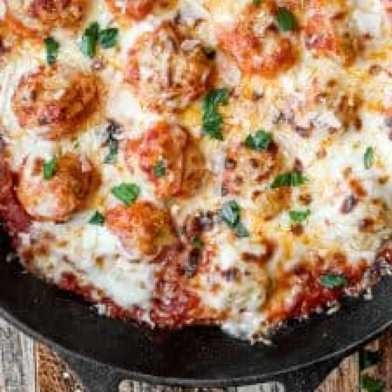 Chicken Parm Meatballs