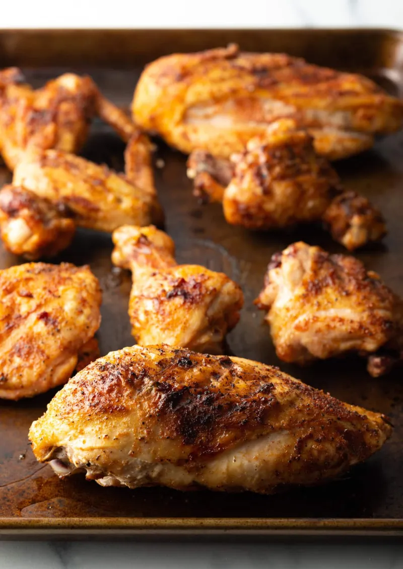 Smoked Chicken Breast and Thighs Recipe + VIDEO