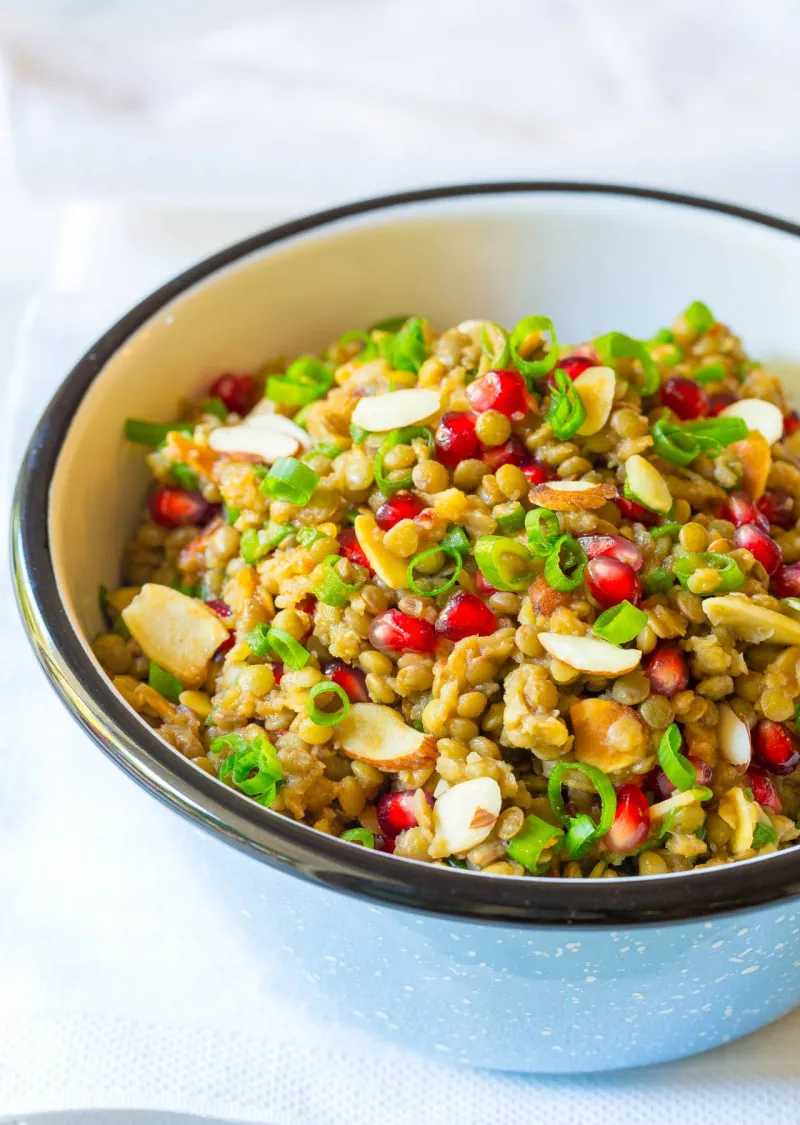 Lentil Salad with Apple Cider Vinaigrette
