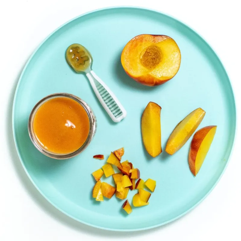Nectarine Baby Food: Puree & Baby-Led Weaning