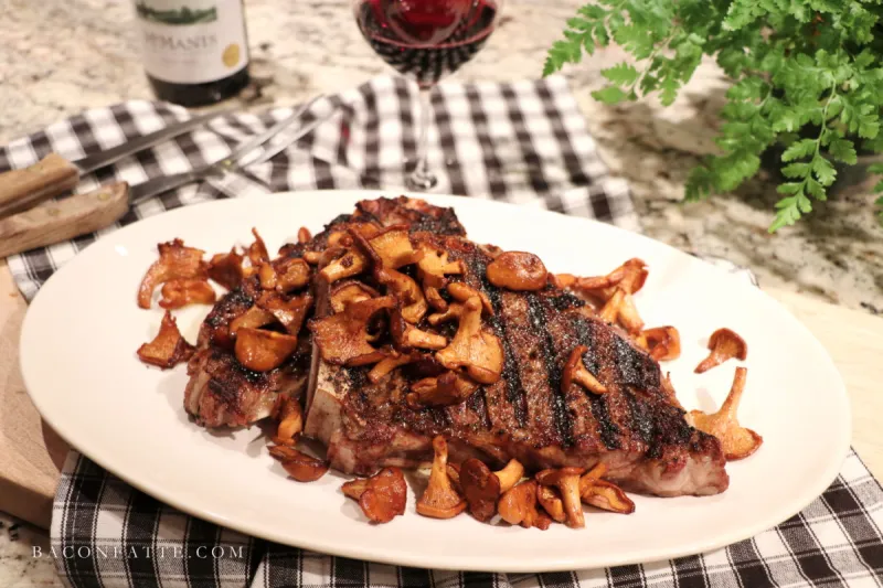 Chanterelle Mushrooms with Brandy Butter and How To Prepare and Store Chanterelle Mushrooms