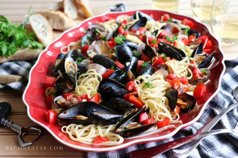 Linguine con le Vongole – Linguine with Clams