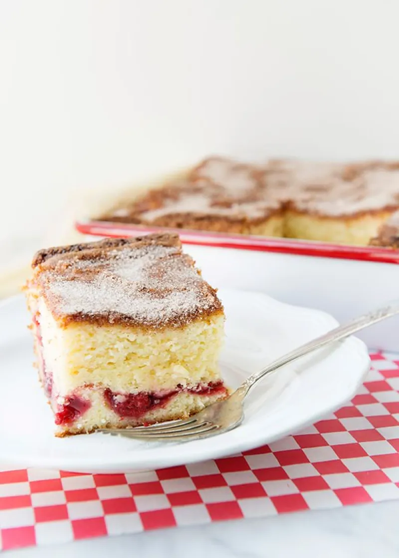 Classic Cherry Blossom Cake