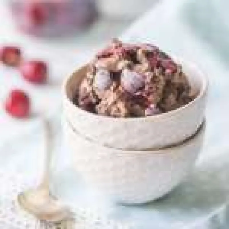 Chocolate Cherry Chip Ice Cream
