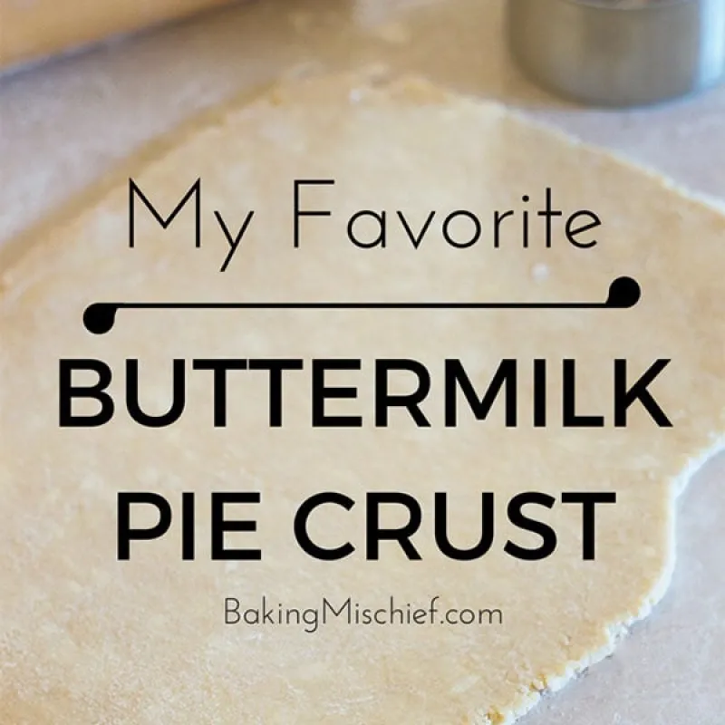 My Favorite Buttermilk Pie Crust