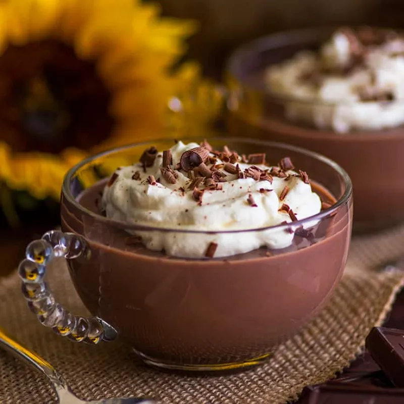 Easy Chocolate Pudding for Two