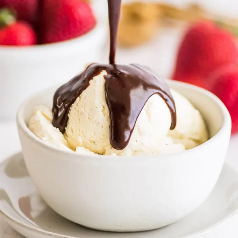 Nutella Sauce for Ice Cream, Pancakes, or Waffles
