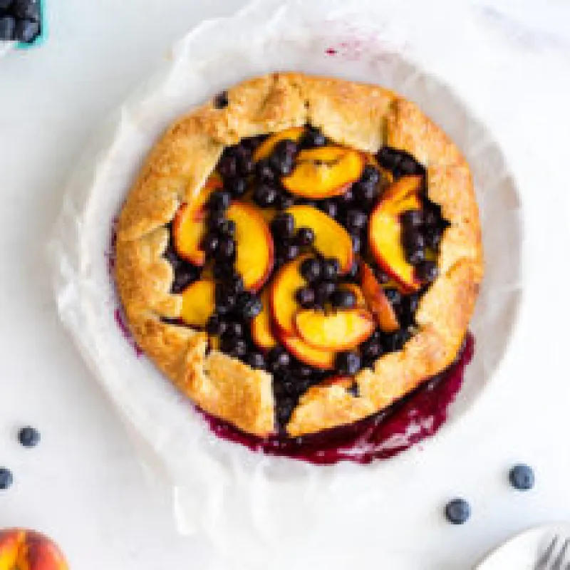 Blueberry Peach Galette