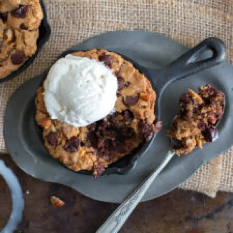 Oregon Trail Mini Skillet Cookies