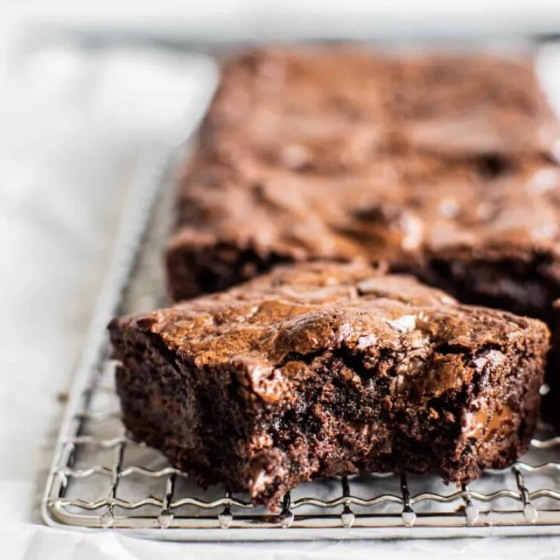 Small-Batch Chocolate Brownies 