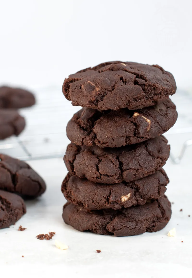 Triple Chocolate Cookies