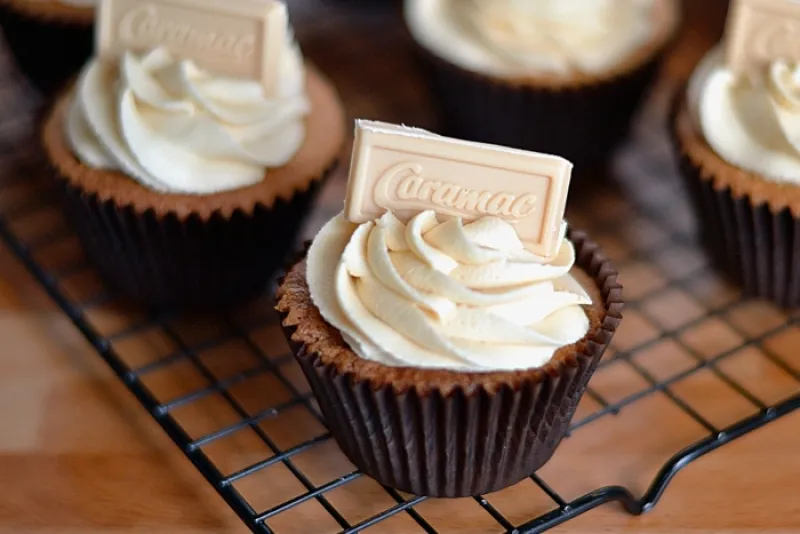 Caramac Cupcakes