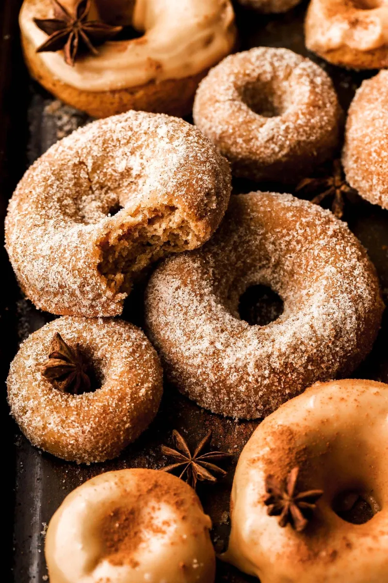 Chai Spiced Apple Cider Donuts Recipe