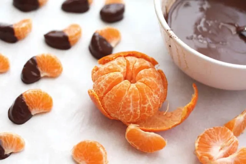 Homemade Magic Shell & Chocolate Covered Clementines