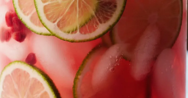 Pomegranate Spritzers | Recipes