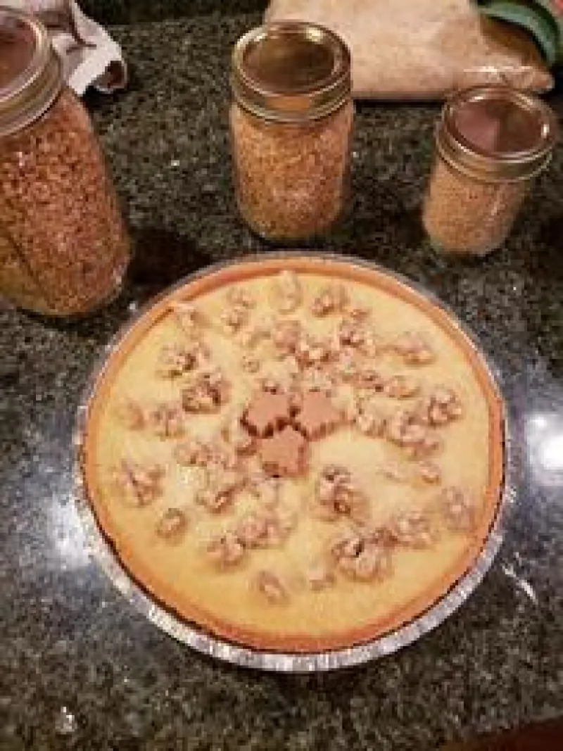 Maple-Walnut Cheesecake