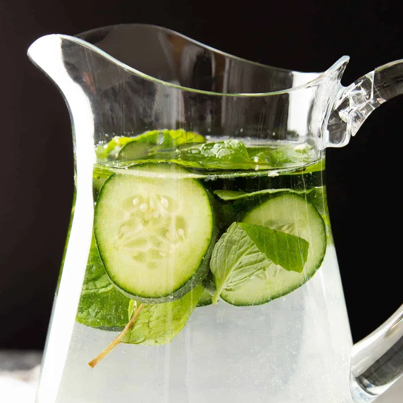 Cucumber Mint Water