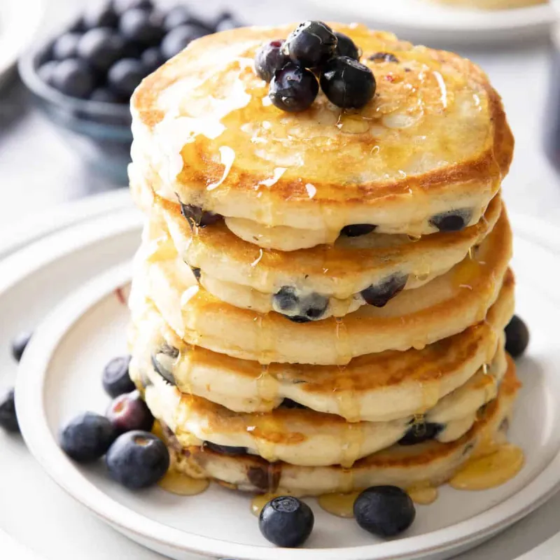 Vegan Blueberry Pancakes