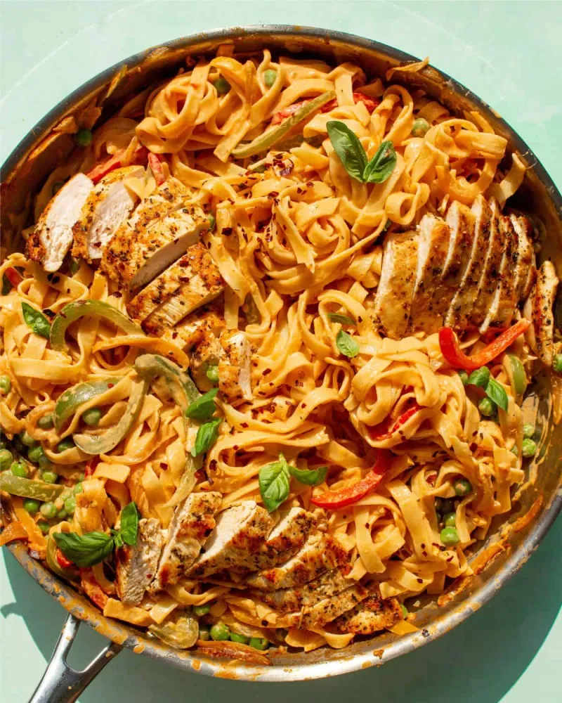 Creamy Cajun Chicken Pasta