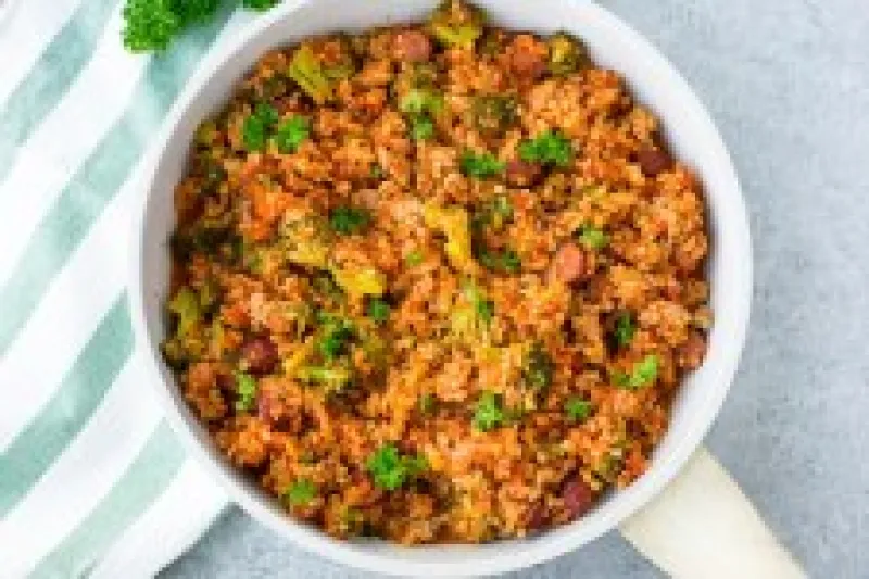 Kielbasa Skillet With Veggies